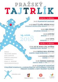 Praha, Pražský Tajtrlík - plakát, 2018