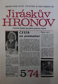 Hradec Králové, Krajské kulturní středisko, Impuls, Jiráskův Hronov, 1974