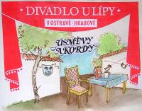 Ostrava, Divadlo U Lípy, Úsměvy a kordy - plakát, 1999