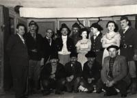 Oponešice, Ochotnické divadlo, Zlý jelen, 1959