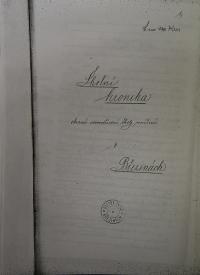 Březiny, Obecná škola, kronika Obecné školy, 1932 - 1952