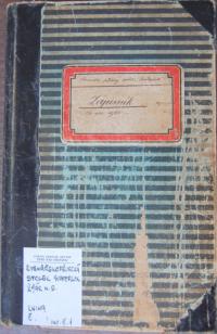 Žďár nad Sázavou, Svatopluk, Zápisník spolku od 1905