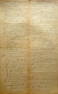 Horní Cerekev, Divadelní komise, uznání domu č. 166 za divadelní místnost, 1891