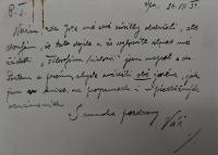 Nový Bydžov, Jirásek, Korespondence souboru