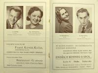 Kolín, Jirásek, Modrá hvězda, Polská krev - program, 1941