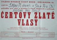 Český Brod, Tyl, Čertovy zlaté vlasy - plakát, 1971