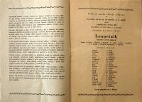 Svitavy, Národní přehlídka divadelních souborů - program, 1956