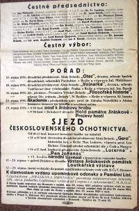 01. JH, programový plakát, 1931.