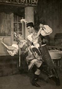 Praha-Kobylisy, Lidové divadlo, Byli jsme a budem, 1947