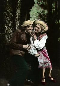 Praha-Kobylisy, Lidové divadlo, Petříček a Pavlíček, 1942