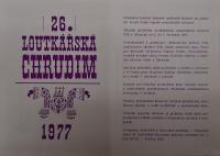 Hradec Králové, Krajské kulturní středisko, Impuls, Chrudim, Loutkářská Chrudim, 1977