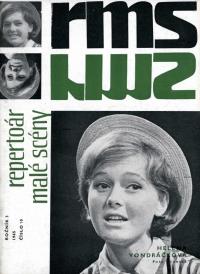 Repertoár malé scény, titulní strana, 1965/10
