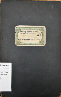 Hořice, JDO, Kniha protokolů, 1931 - 1940