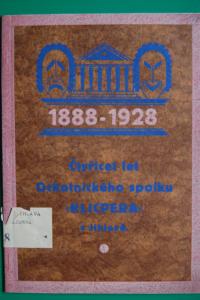 Jihlava, Klicpera, 1888 - 1928 Čtyřicet let Ochotnického spolku Klicpera v Jihlavě, 1928
