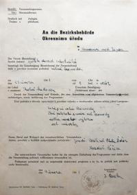 Pluhův Žďár, Spolek divadelních ochotníků, žádost o povolení valné hromady, 1941