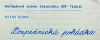Třebíč, Zdravíčko, Loupežnická pohádka - program, 1989