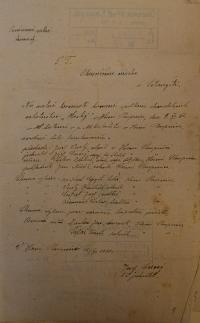 Horní Sloupnice, Horský, volba funkcionářů, 1930