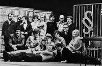 Litomyšl, SK ROH, divadelní představení, 1975