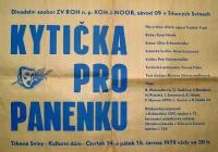 Trhové Sviny, Koh-i-noor, činoherní div. soubor ZV ROH, Kytička pro panenku – plakát, 1979