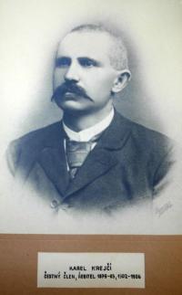 Polička, Tyl, Karel Krejčí, ředitel spolku 1879-1883, 1902-1905