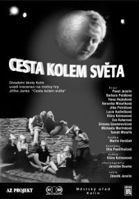 Kolín, Divadelní škola, Cesta kolem světa, programový leták, 2001