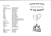 Svitávka, Ochotnické divadlo, Ať žijí duchové - program, 2010