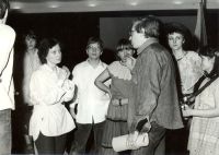 T. Masák na zkoušce Pohádky pro dva pláště