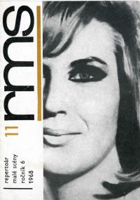 Repertoár malé scény, titulní strana, 1968/11