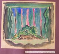 Mladá Boleslav, Malá scéna, Ze života hmyzu, návrh scény Adolf Benš, 192x