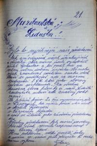 Praha-Zličín, Komenský, spolková kronika, 1945