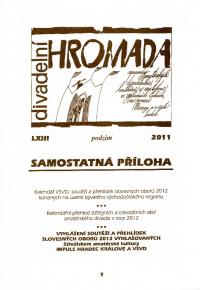 Divadelní HROMADA 2011, č. 63, příloha