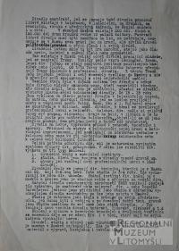 Litomyšl, JDO, Referát Emila Kargra na režisérském kurzu v Praze, 1936