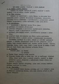 Nový Bydžov, Jirásek, Stanovy a řády