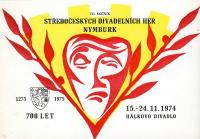 Nymburk, 7. SDH, programová brožura, 1974
