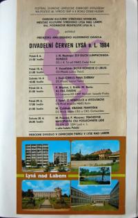 Lysá nad Labem, Divadelní červen 1984