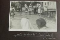 Všetuly,  Sokol, L. Stroupežnický: Naši furianti, hráno na návsi, 30. léta