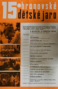 Hronov, 15. Hronovské dětské jaro - plakát, 1970