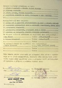 Rovečné, Okresní soutěžní přehlídka vesnických souborů 1983