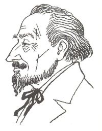 Kopecký Matěj st, kresba Jiří Škopek 1995