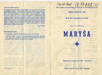 Čelákovice, Tyl, Maryša, r. J. Kettner, 1981, program 1