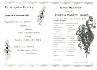 Hýsly, HOCHY, Pražáci na vinařských steskách - program premiéry, 2010