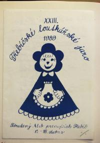 Třebíč, Třebíčské loutkářské jaro - program, 1989