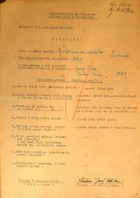 Lipice, Spolek divadelních ochotníků, funkcionáři spolku, 1942