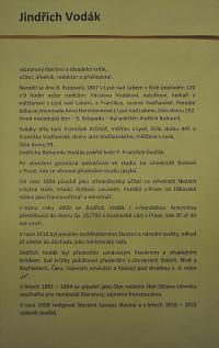 Lysá nad Labem, výstava DIVADLO JE PODIVUHODNÁ VĚC..., Jindřich Vodák, výstavní panel, 2018