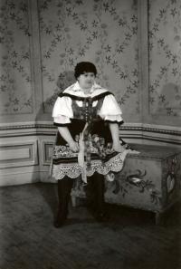 Praha-Kobylisy, Lidové divadlo, Gazdina roba, 1935