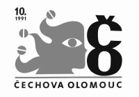 Obálka programové brožury: 10. Čechova Olomouc