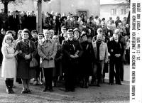 Josefův Důl, DS J. K. Tyl před budovou Krakonošova divadlem ve Vysokém nad Jizerou, Krakonošův divadelní podzim 1979