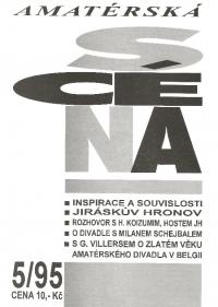 Amatérská scéna, titulní strana, 1995/5