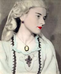 Bílá Třemešná, školní soubor, Sněhová královna, 1957