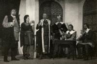 Praha-Kobylisy, Lidové divadlo, Polibek královský, 1949